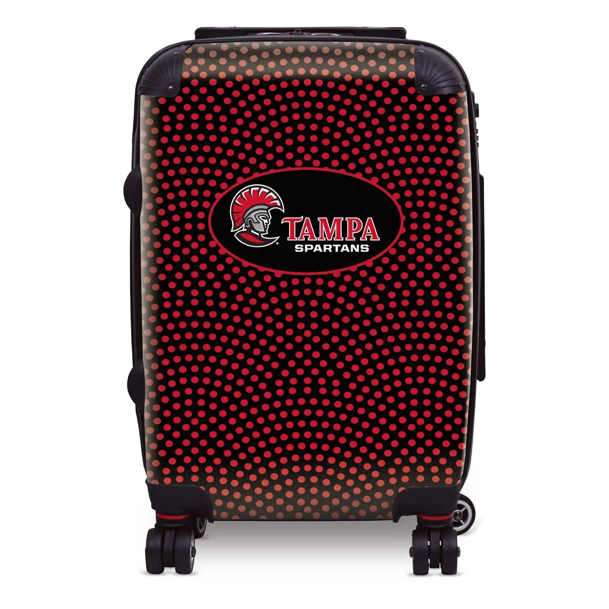 Tampa Spartans Carry-on Suitcase - Dots Suitcases