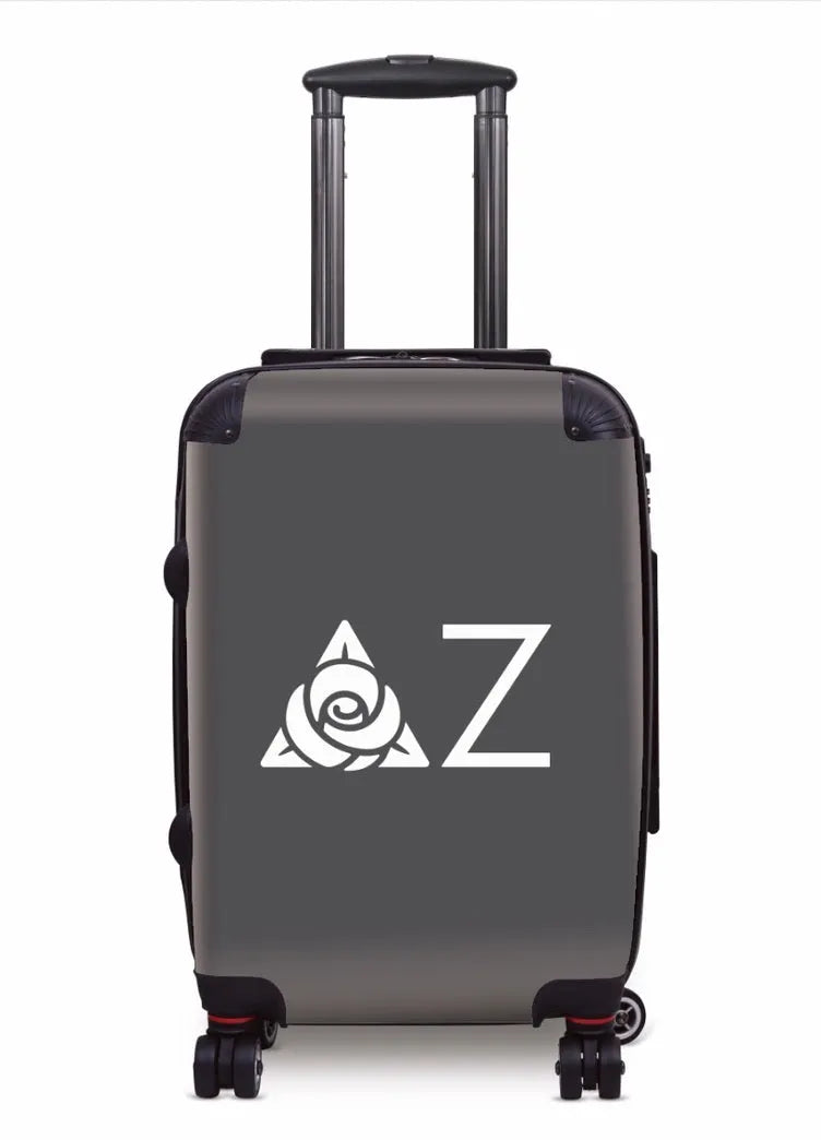 Delta Zeta Carry-on Suitcase Gray Suitcases