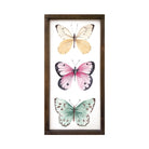 Butterflies Framed Wood Sign 12x24 | Custom Dorm Decor | Wall Art