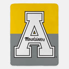 Appalachian State University Blanket - Color Split 60"x80" | Dorm Decor