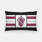 Alpha Phi Lumbar Pillow Cover - Crest | APhi Custom Gifts & Dorm Decor | Campus Greek Fit