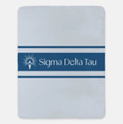 Sigma Delta Tau Sherpa Blanket - Traditional 60"x80" | Official Gifts | Festive Fit Home