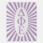 Delta Phi Epsilon Blanket - Starburst 60"x80" | DPHIE Gifts and Decor