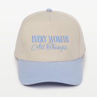 Junior League Embroidered Baseball Cap - Every Woman. All Things.