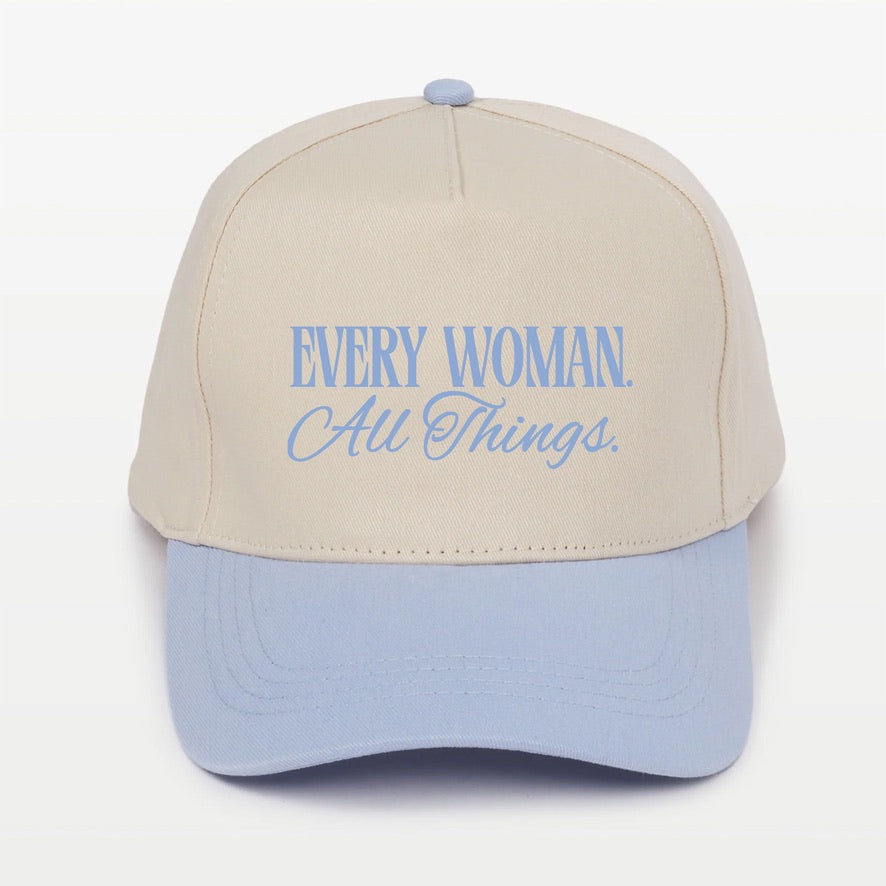 Junior League Embroidered Baseball Cap - Every Woman. All Things.