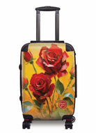 Alpha  20" Carry-on Suitcase Luggage Bold Roses | Alpha Gam Gifts