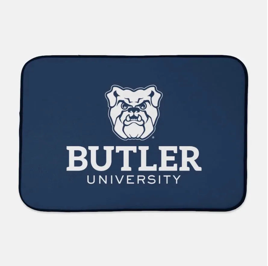 Butler University Dish Drying Mat Blue Dish Mat