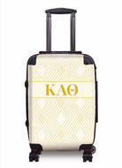 Kappa Alpha Theta 20" Carry-on Suitcase Luggage - Diamond | Gifts