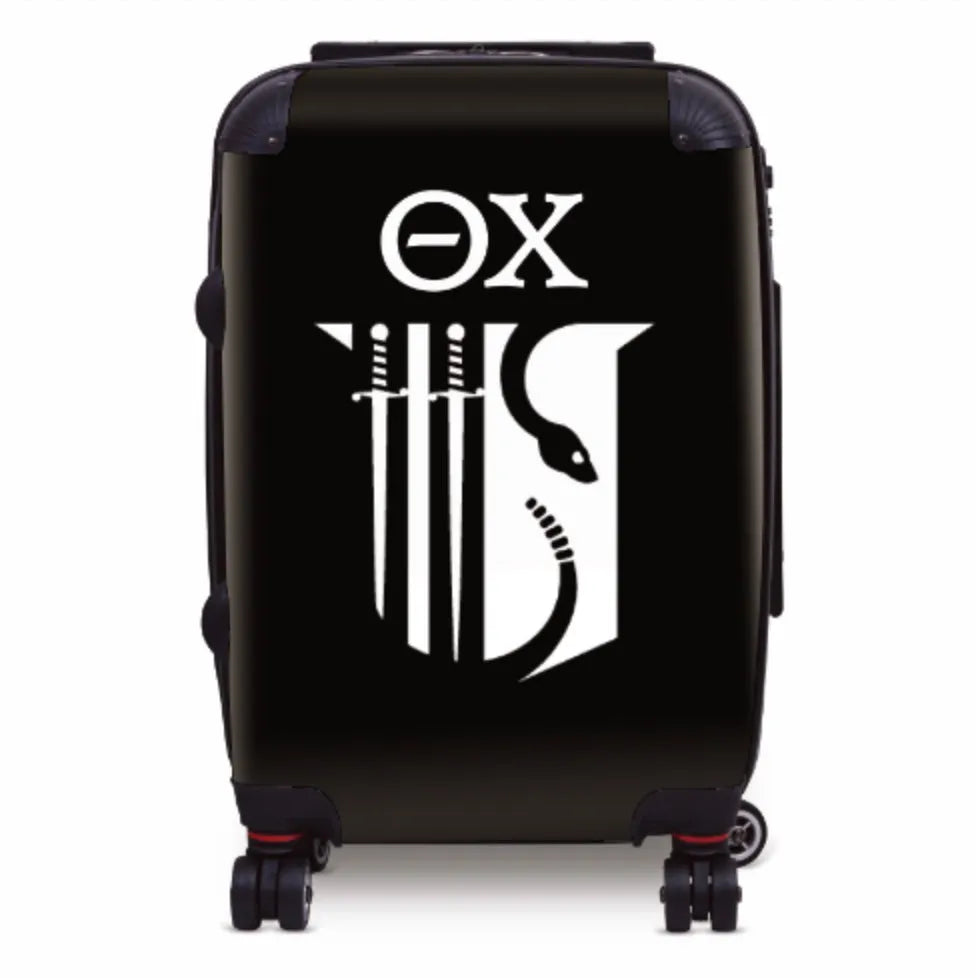 Theta Chi Carry-on Suitcase - Shield Suitcases