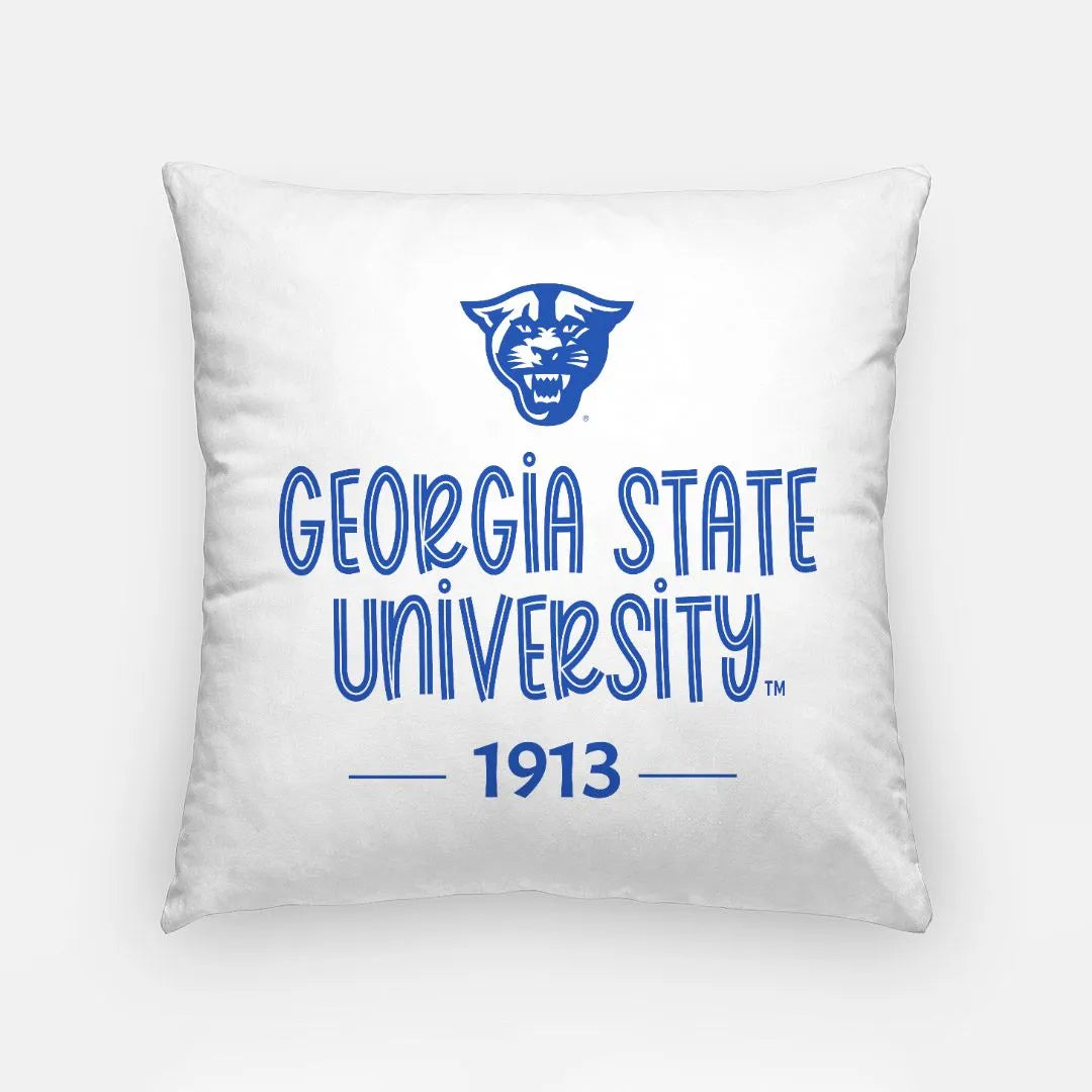 Georgia State University 1913 Pillow Cover 18" | Official Gift Shop | Festive Fit Home