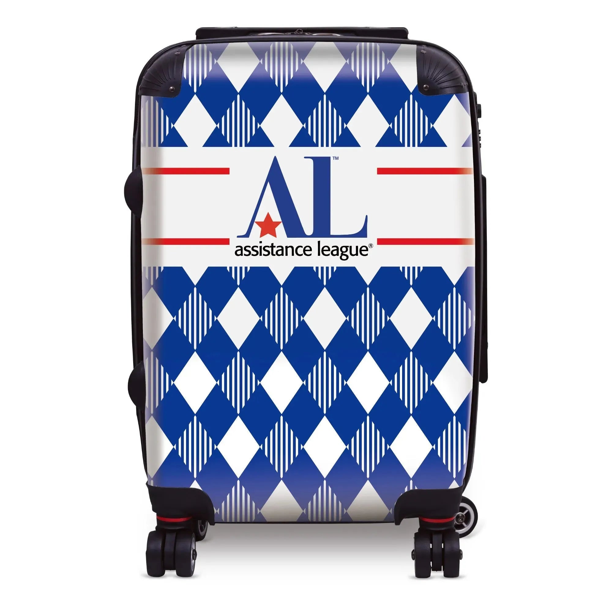 Assistance League Carry-On Suitcase - Argyle Suitcases