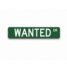 Kappa Sigma "WANTED" Metal Street Sign | Fraternity Dorm Decor