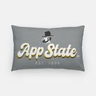 APP STATE Retro Lumbar Pillow Cover | Appalachian State Gifts | Decor