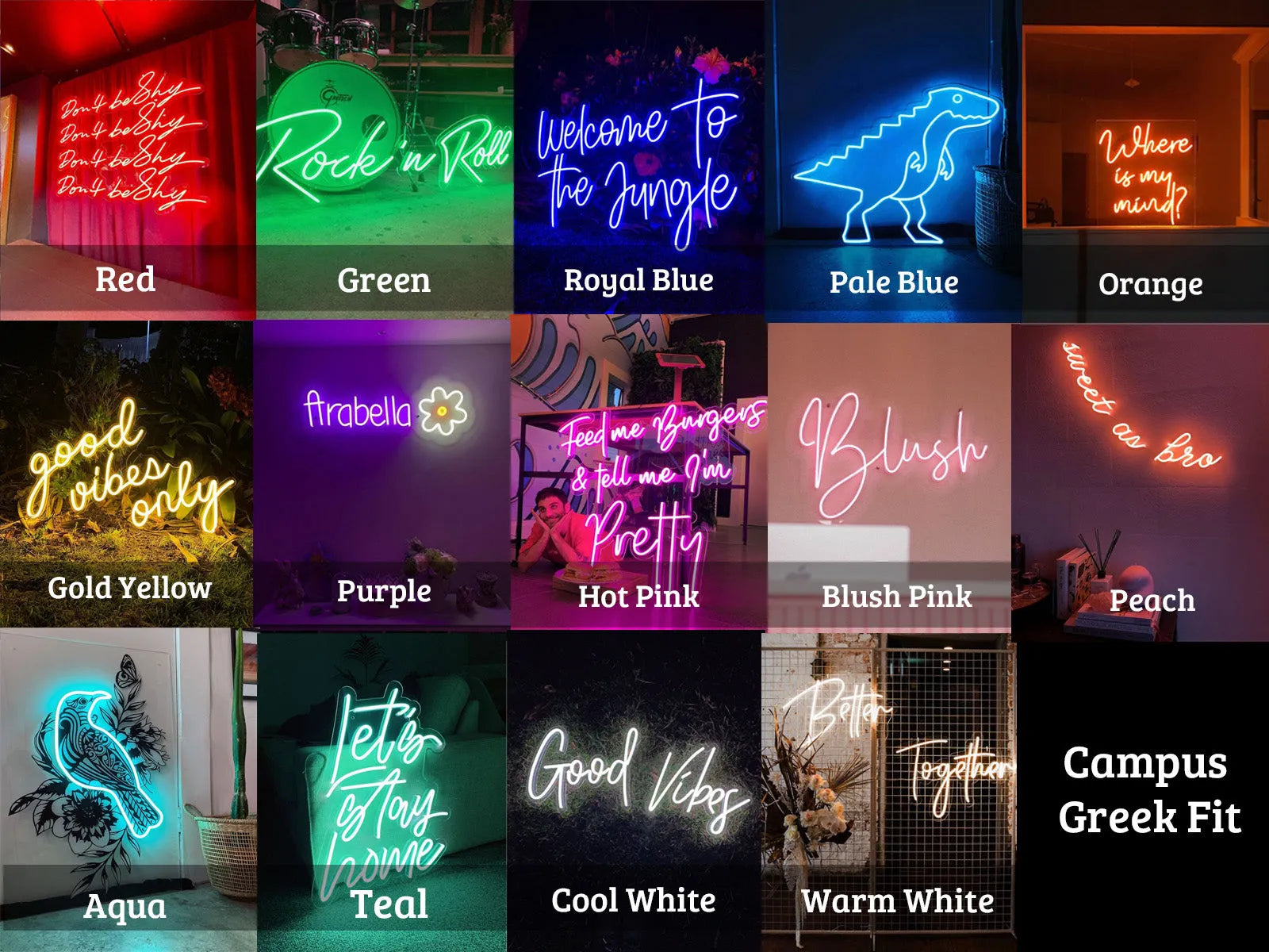 Alpha Delta Pi LED Neon Sign w/ Dimmer Neon Signs