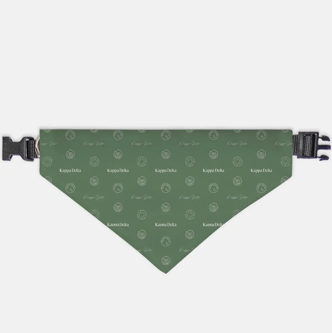 Kappa Delta Pet Bandana - Traditional Pattern Pet Bandanas