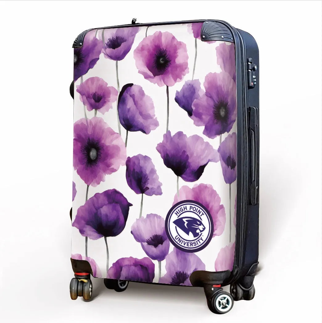 High Point University Carry-On Suitcase - Petals Suitcases