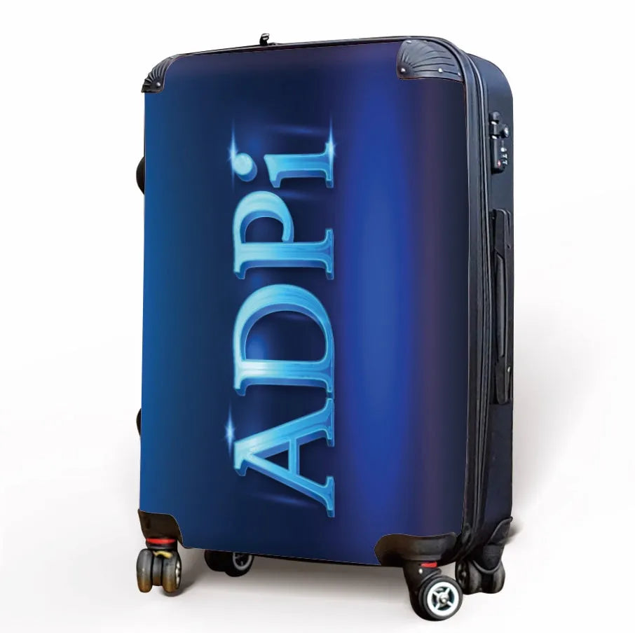 Alpha Delta Pi Carry-on Suitcase - Neon Suitcases