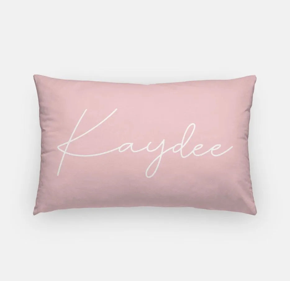 Kaydee Lumbar Pillow Cover  | Custom Kappa Delta Dorm Decor & Gifts