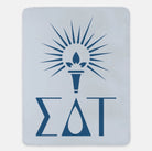 Sigma Delta Tau Blanket XL 60x80 | Sig Delt Merch | Custom Gifts | Festive Fit Home