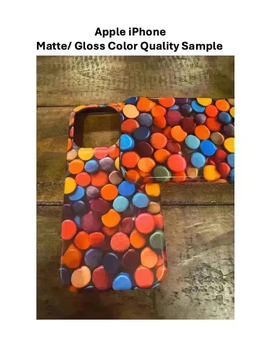 Alpha Delta Pi iPhone 16, 15, 14 Mobile Phone Case - Geo Petals Mobile Phone Cases