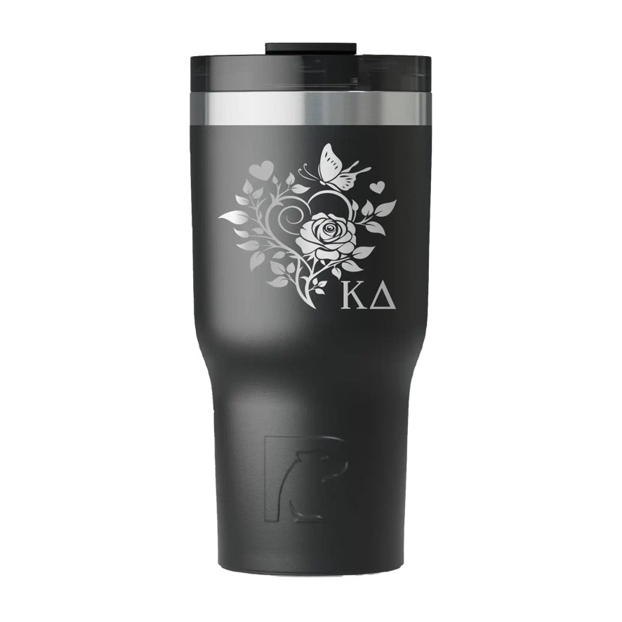 Kappa Delta RTIC 20 oz Essential Ceramic Lined Tumbler - Heart