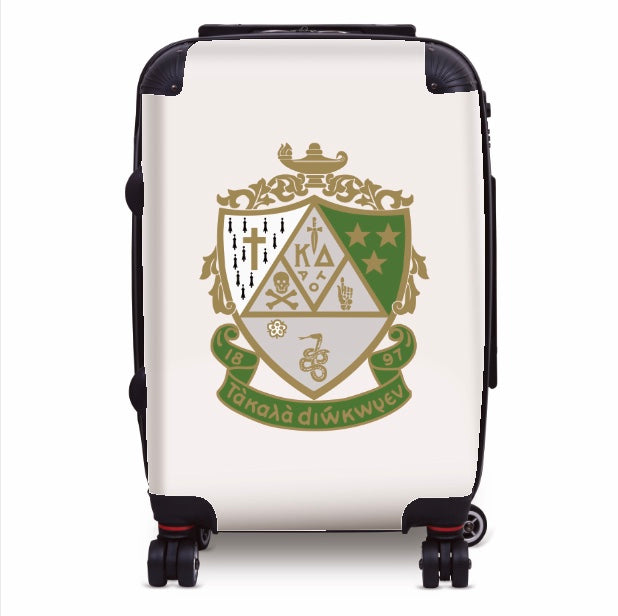 Kappa Delta 20" Carry-on Suitcase Luggage - Crest | Kaydee Gifts