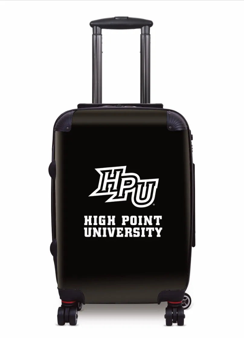 High Point University Carry-On Suitcase - HPU Black Suitcases