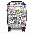 Delta Zeta Carry-on Suitcase Luggage - Expression Art Suitcases