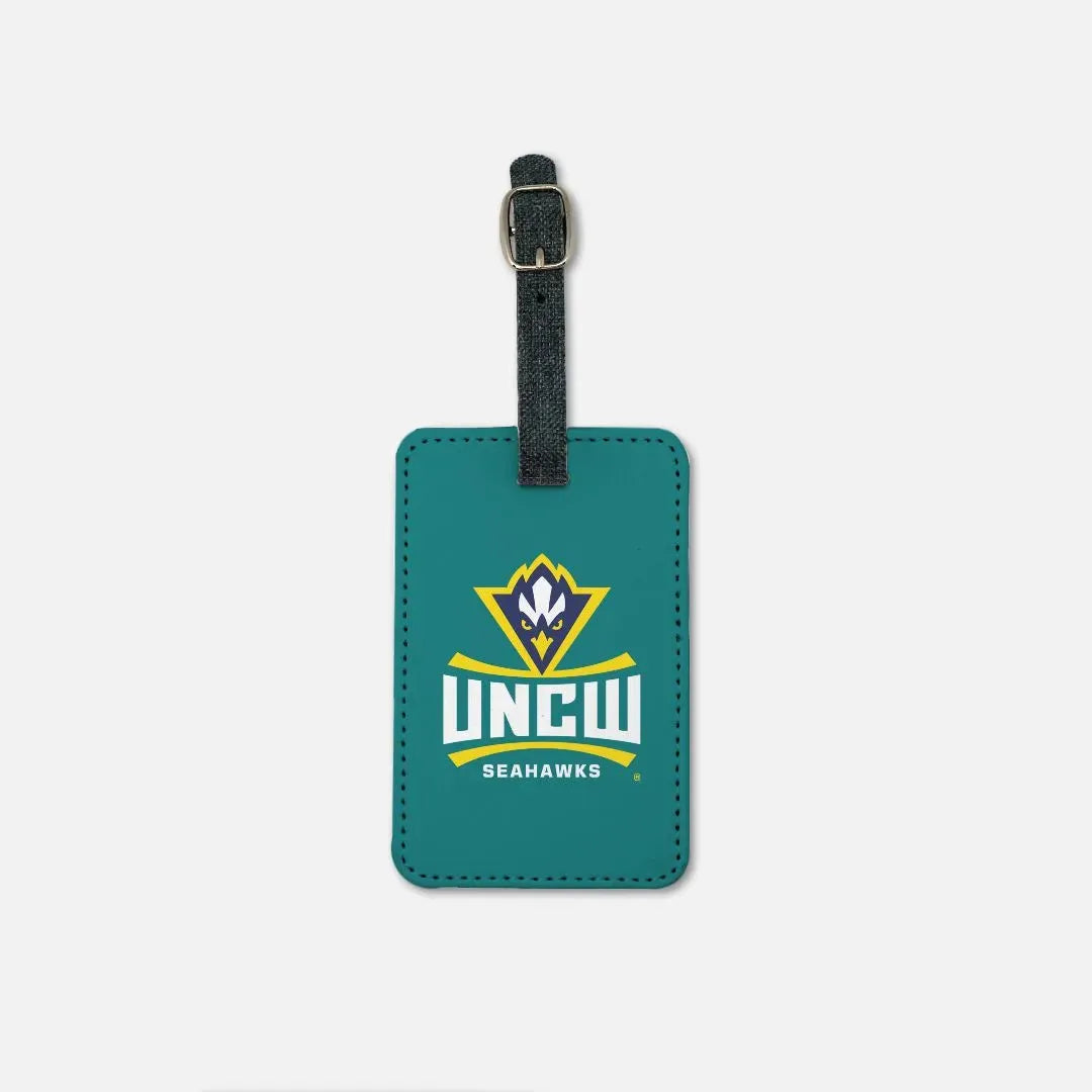UNCW Luggage Tag (Set of 2) - Teal Luggage Tags