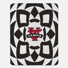 University of Tampa Sherpa Blanket XL 60x80 Black | UTampa Merch | Festive Fi Home