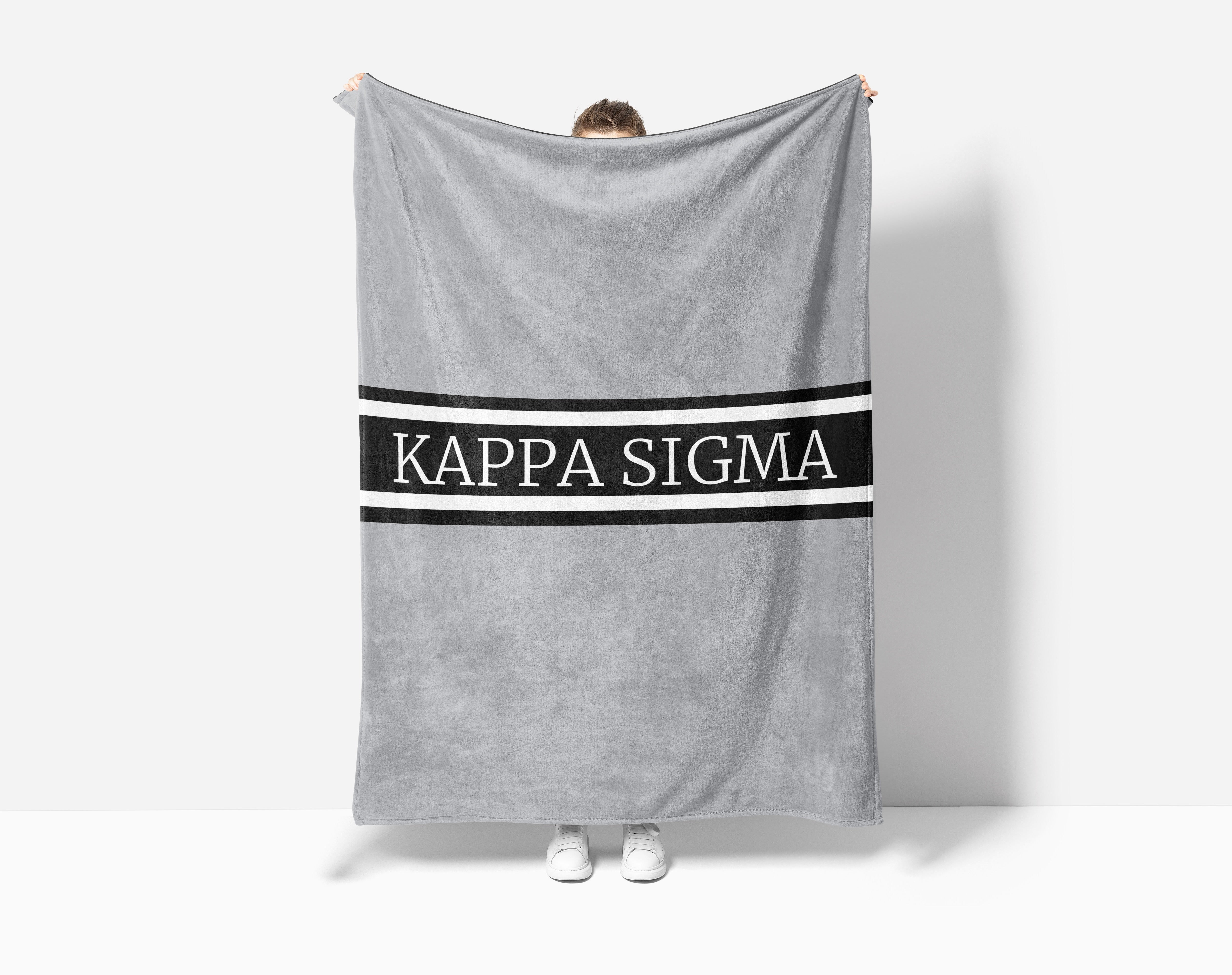 Kappa Sigma XL 60x80 Blanket - Traditional Center Band | Official Merc…