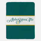 Alpha Sigma Alpha Traditional Blanket - 60"x80" | Custom Gifts | Decor