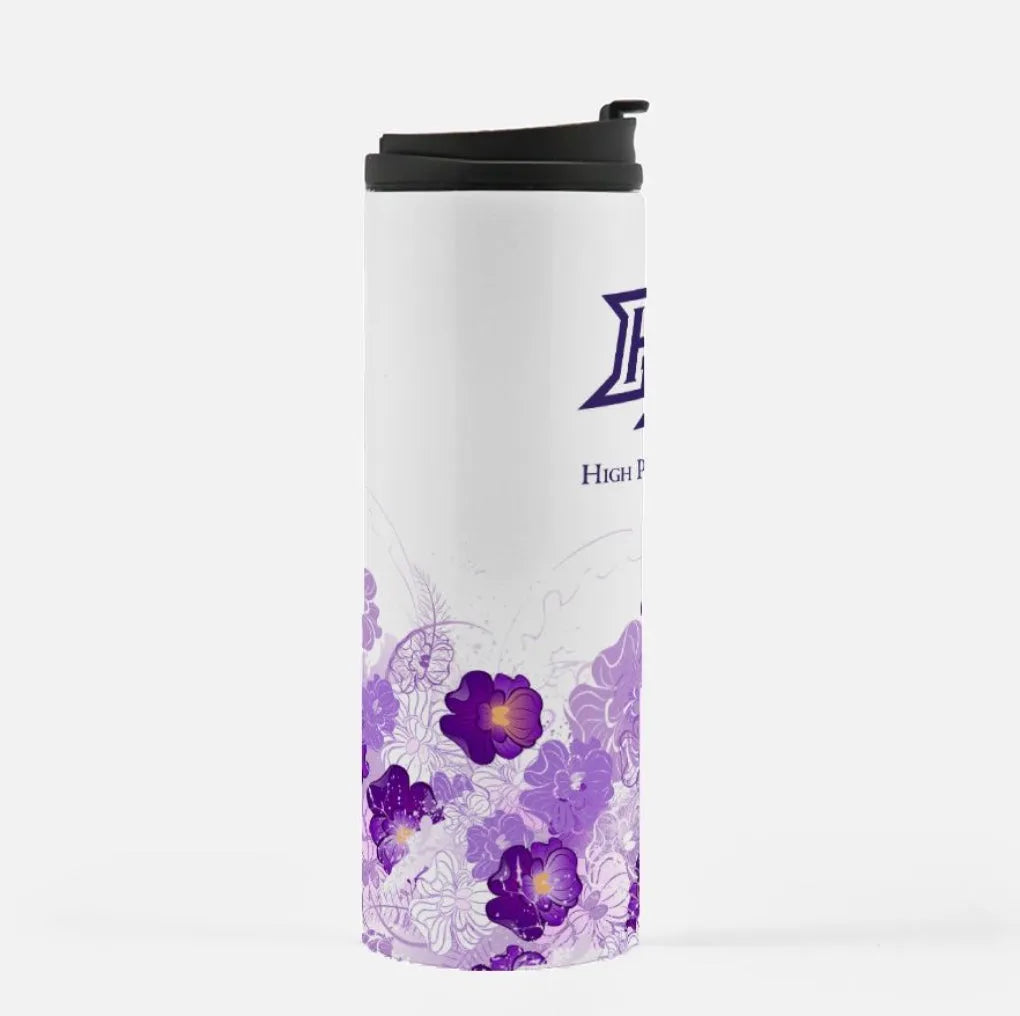 High Point University Thermal Tumbler - Violet Frame 16 oz. | Gifts | Festive Fit Home