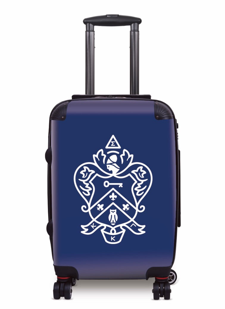 Kappa Kappa Gamma 20" Carry-on Suitcase Luggage Coat of Arms | Gifts