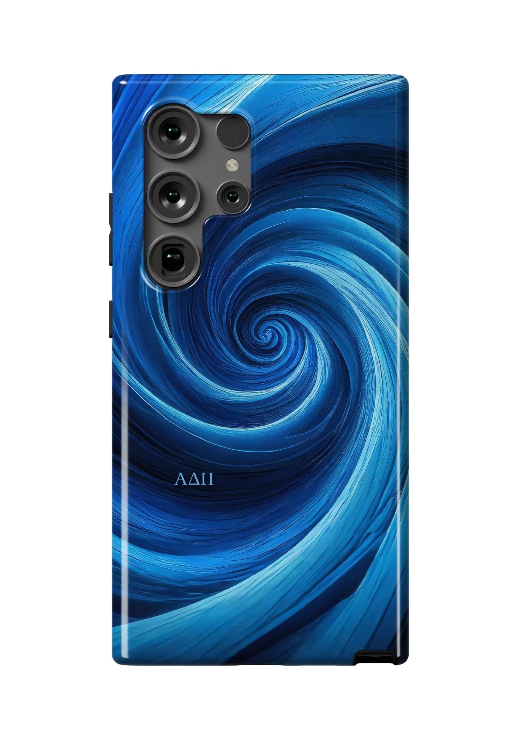 Alpha Delta Pi Samsung Galaxy 24, 23 Mobile Phone Case - Swirl Gloss Mobile Phone Cases