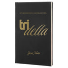 Tri Delta Personalized Leatherette Notebook Journal