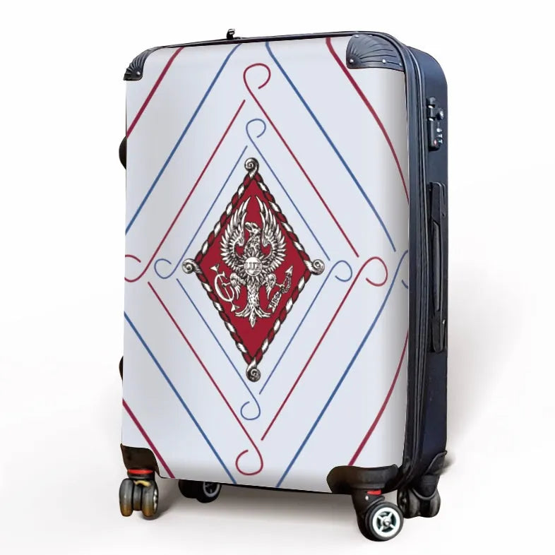 Pi Beta Phi Carry-on Suitcase - Crest Suitcases