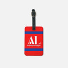 Assistance League (Set of 2) Luggage Tags - Stripes Red Luggage Tags