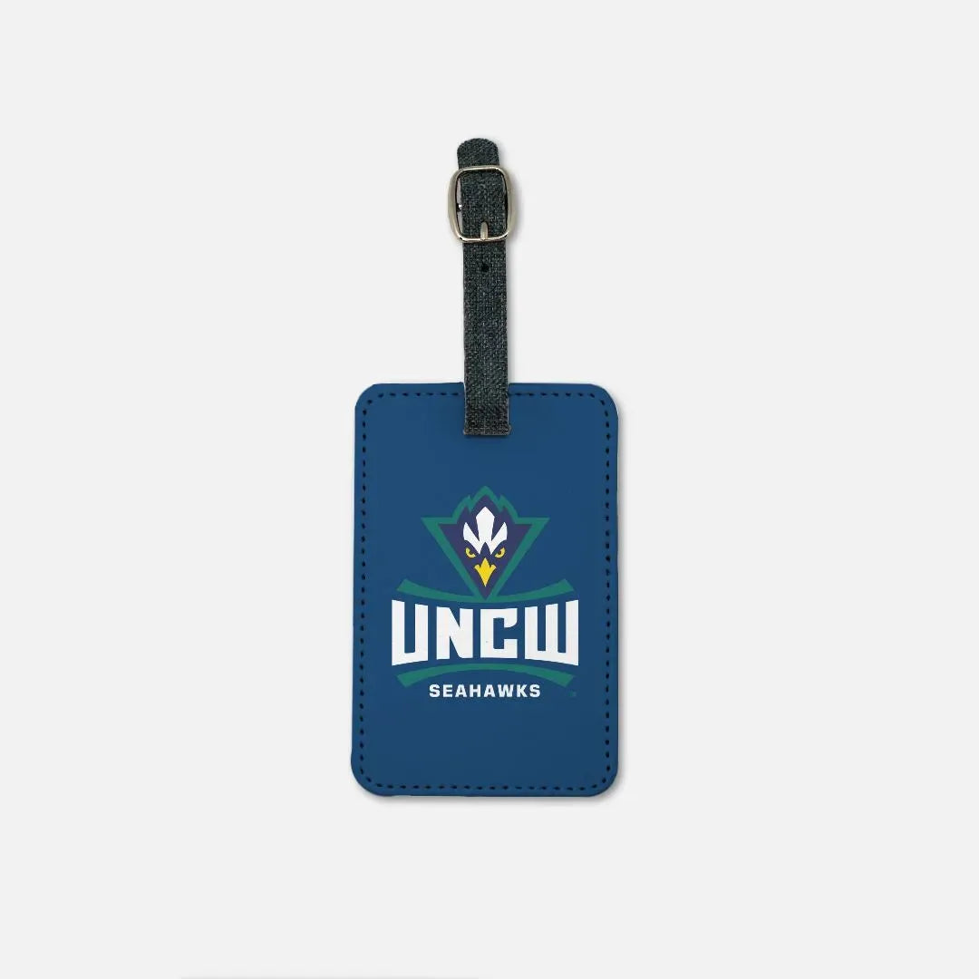 UNCW Luggage Tag (Set of 2) - Navy Luggage Tags