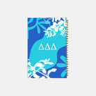 Tri Delta Personalized Notebook Journal - Abstract Leaves