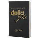 Delta Zeta Personalized Leatherette Notebook Journal | DZ
