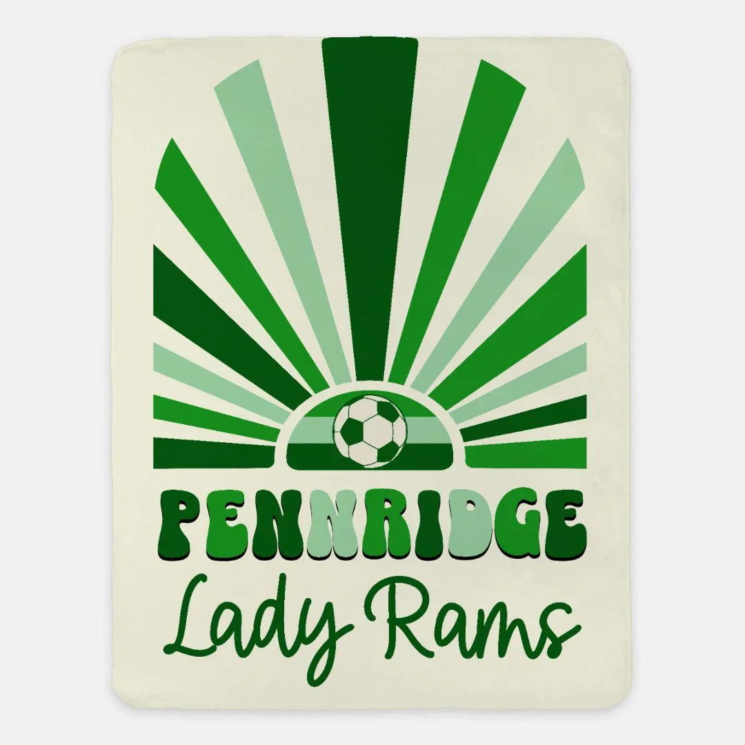 Pennridge Lady Rams Sunrise Default Title Blankets