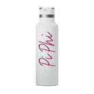 Pi Phi RTIC 20 oz Ceramic Lined Water Bottle Tumbler UV Print