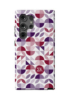 Sigma Kappa Samsung Galaxy 24, 23 Mobile Phone Case - Geo Petals