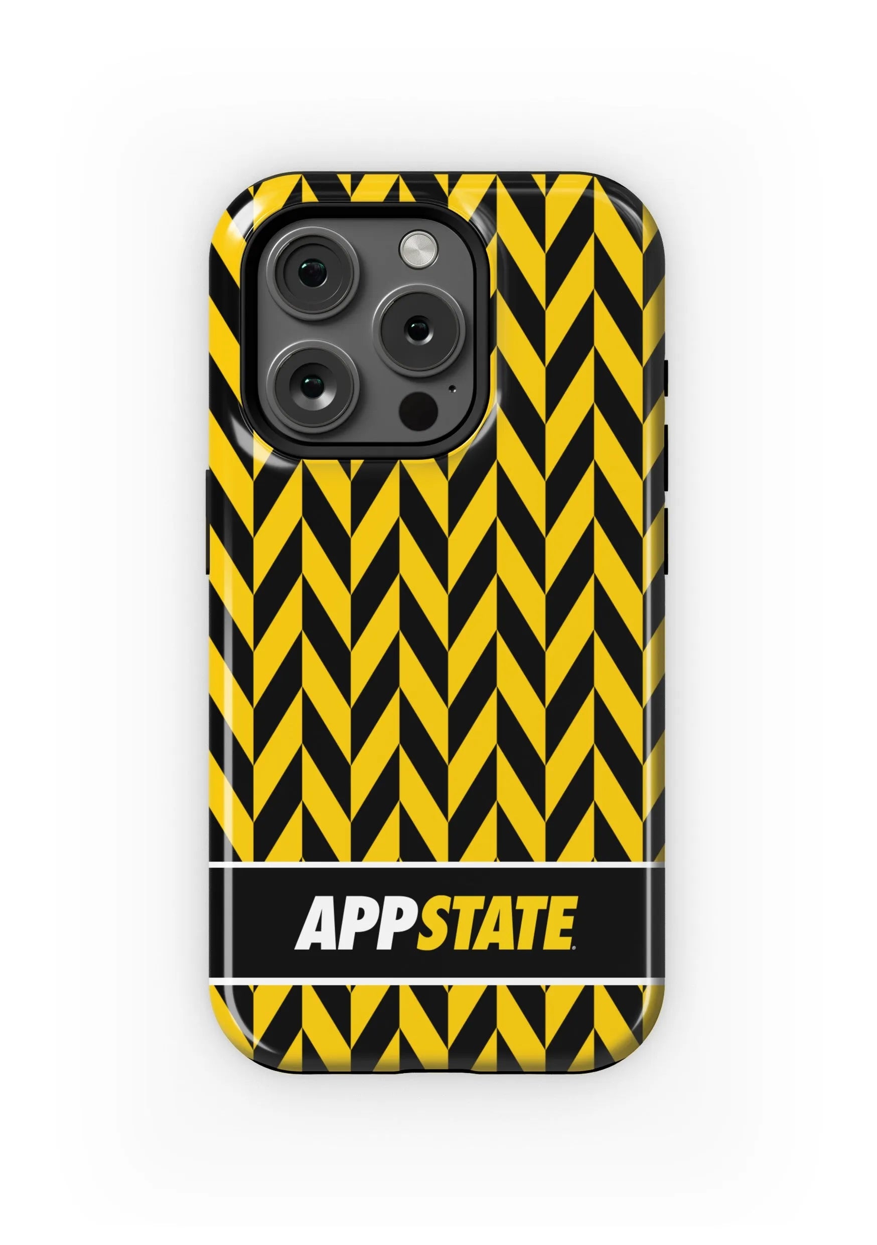 Appalachian State University iPhone 16, 15, 14, 13 Mobile Phone Case -Zig Zag Gloss Mobile Phone Cases