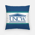 UNCW Traditional Striped Pillow Cover - 18" | Custom Gifts and Decor