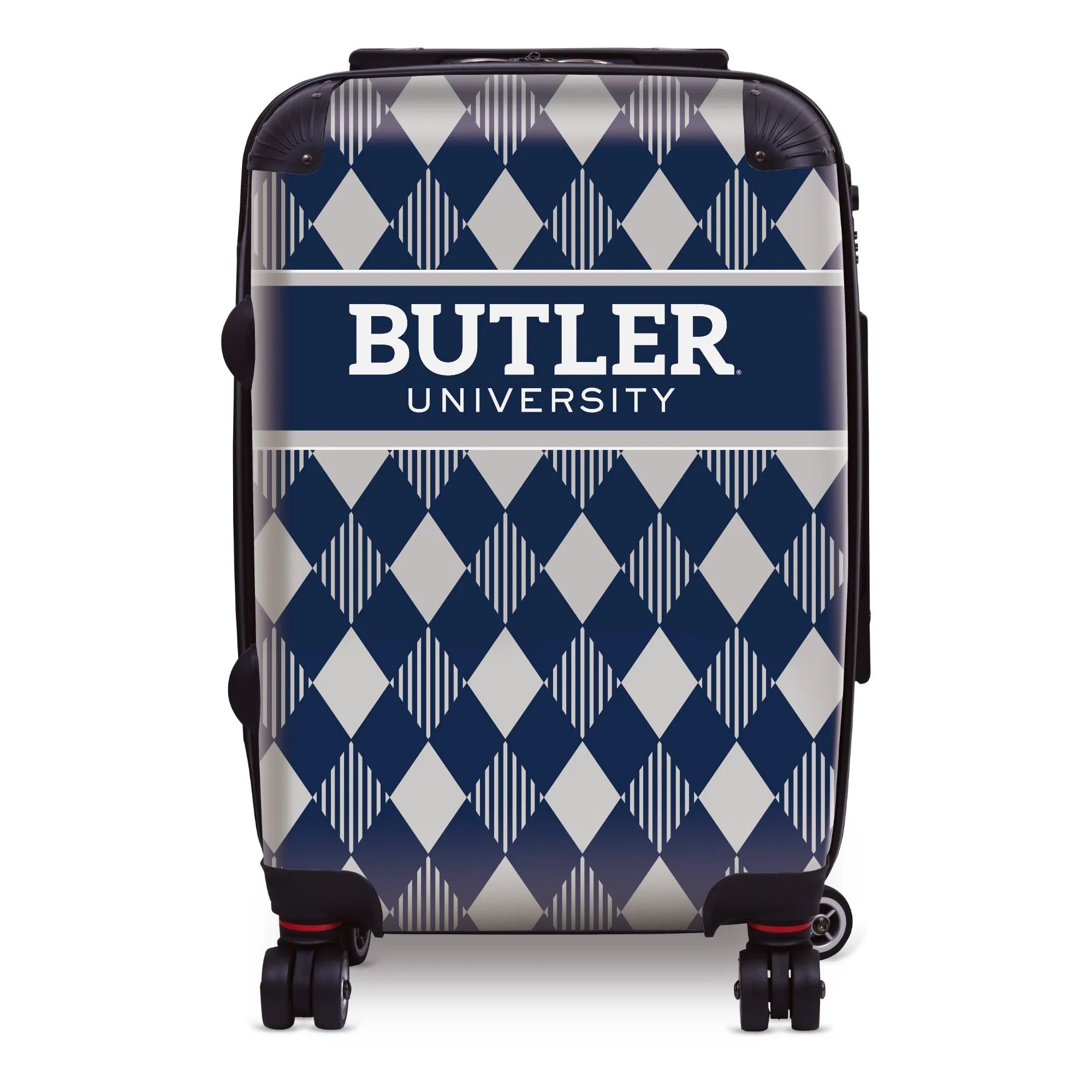 Butler University 20" Carry-On Suitcase Luggage - Dots | Bulldogs Gift