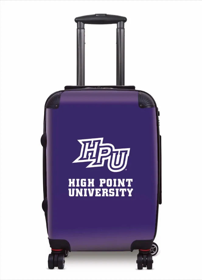 High Point University Carry-On Suitcase - HPU Purple Suitcases