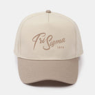 Tri Sigma Embroidered Two-Tone Baseball Cap - Script 1874 | Custom Gifts