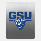 GSU Gray Gradient Sherpa Blanket  60"x80" | Official GSU Gifts | Decor | Festive Fit Home